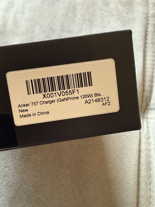 Carregador Anker Prime 737 (GaNPrime 120W)