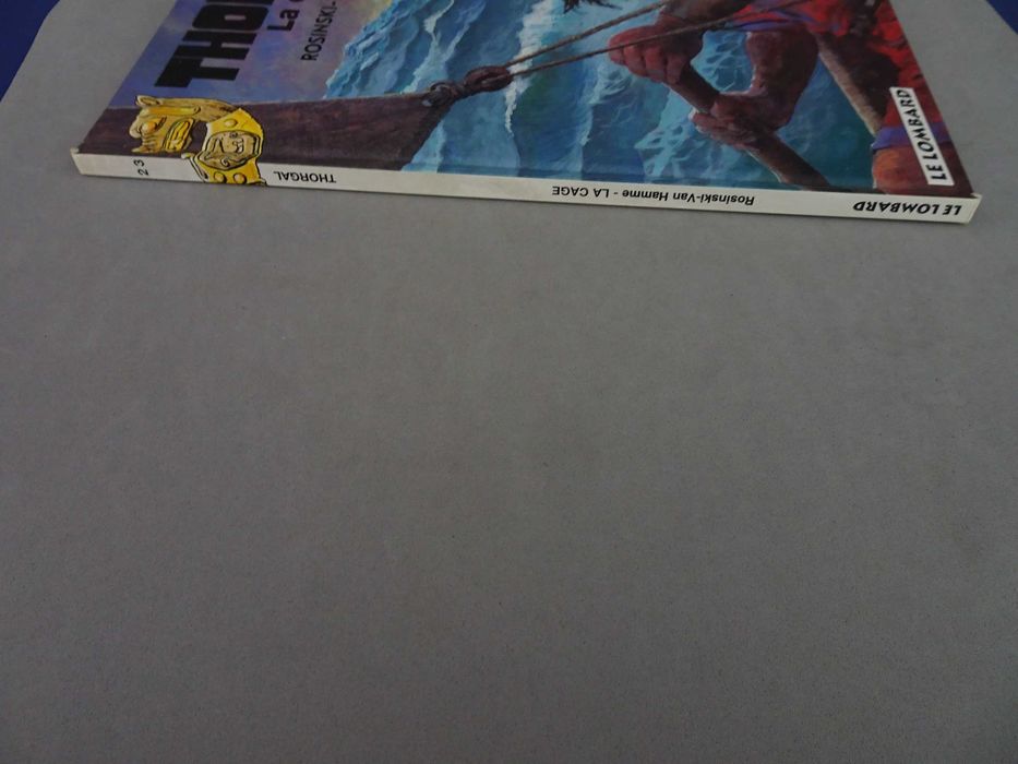 Livro BD Banda Desenhada em francês Thorgal La Cage - Rosinski - Van Hamme - Le Lombard (capa dura)