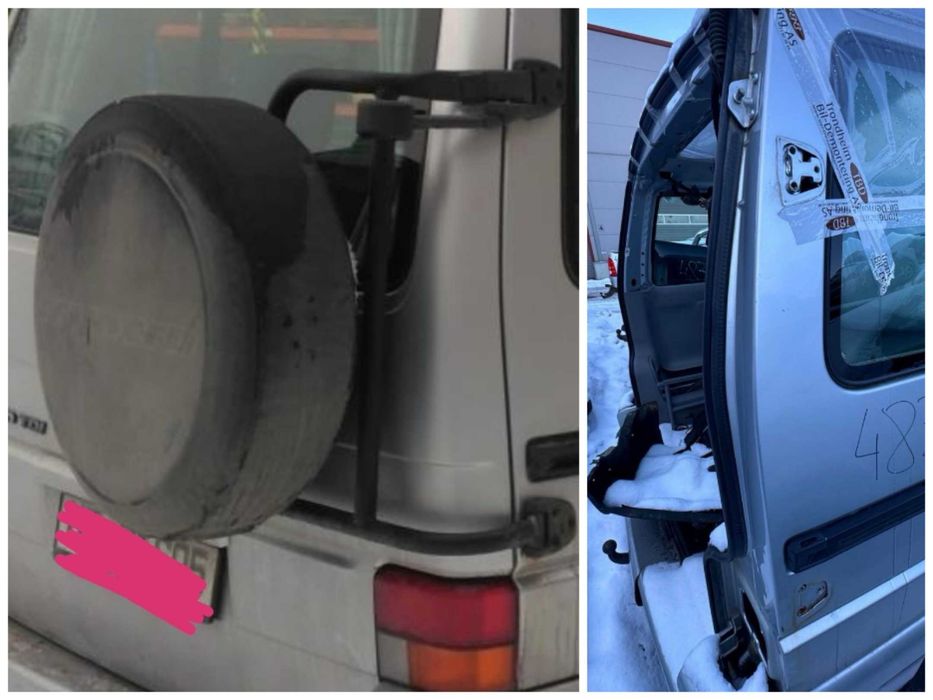 Syncro VW T4, stelaż, mocowanie, uchwyt koła zapasowego
