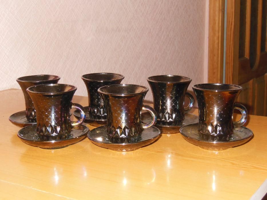 Чашка с блюдцем (набор 6 пар)