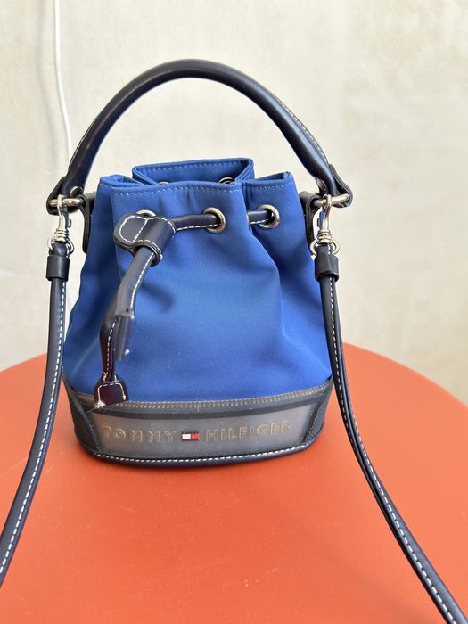 Tommy Hilfiger torebka mala na ramie do reki nie bieski malu worek