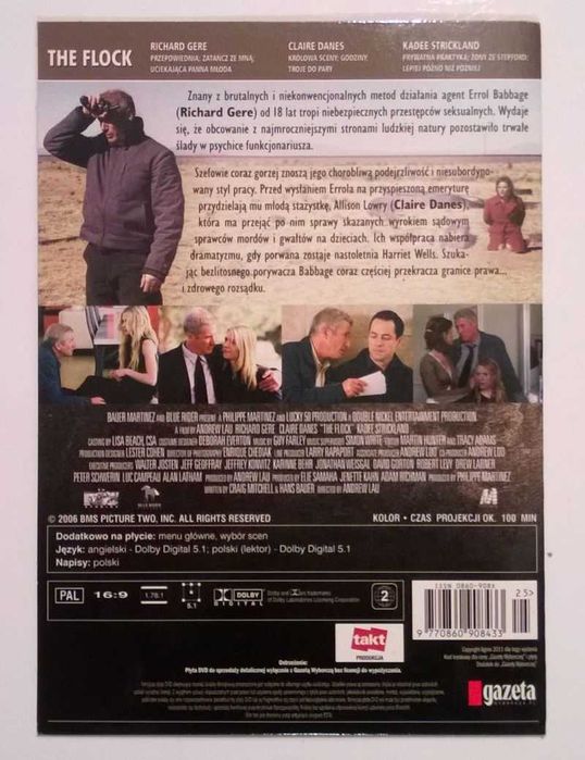 DVD Drapieżnik The Flock Gere; seria Mocne Kino NOWA