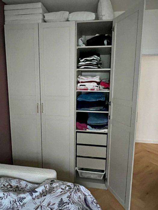Szafa pax FLISBERGET IKEA  ciemny beż /stan b.dobry