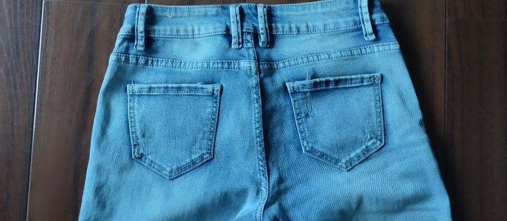 Jeansy skinny, super
