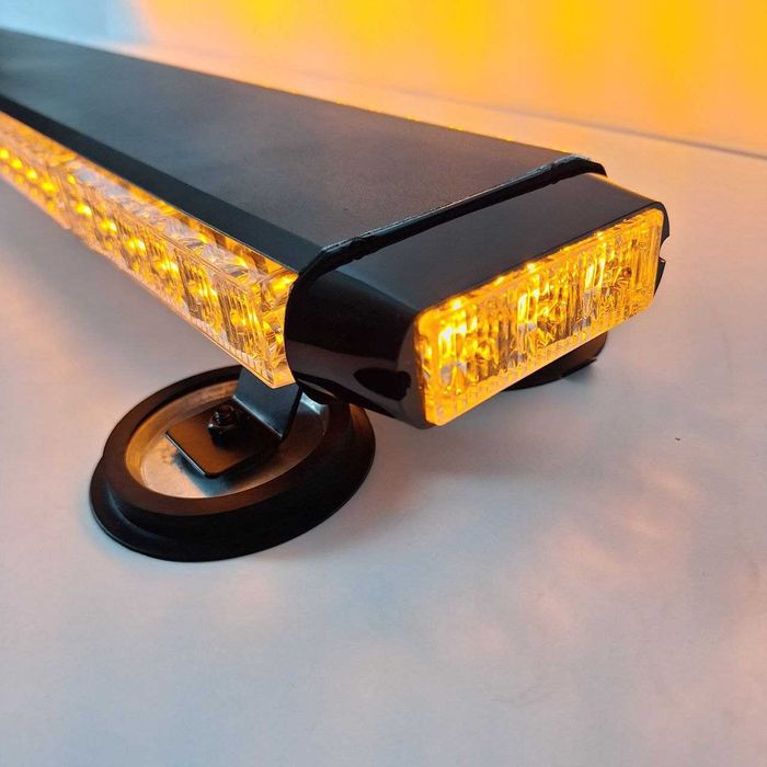 Стробоскоп-мигалка на дах Балка LED 96см, 12/24v жовтий помаранчевий