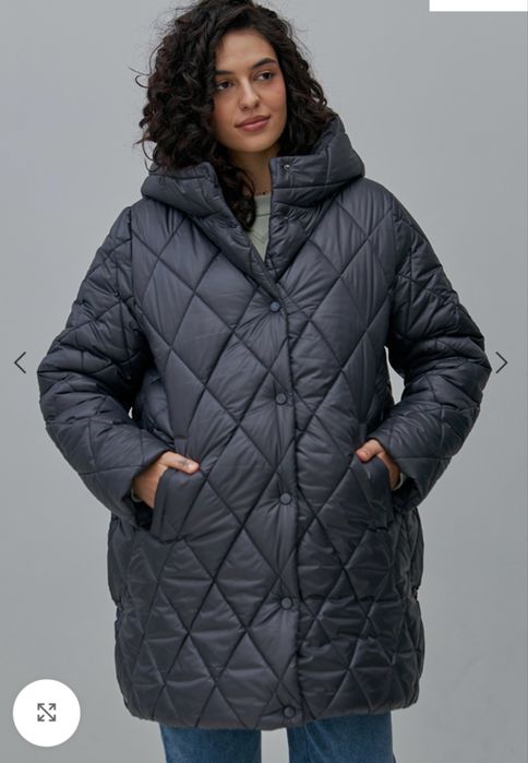 Зимня куртка пуховик для вагітних М