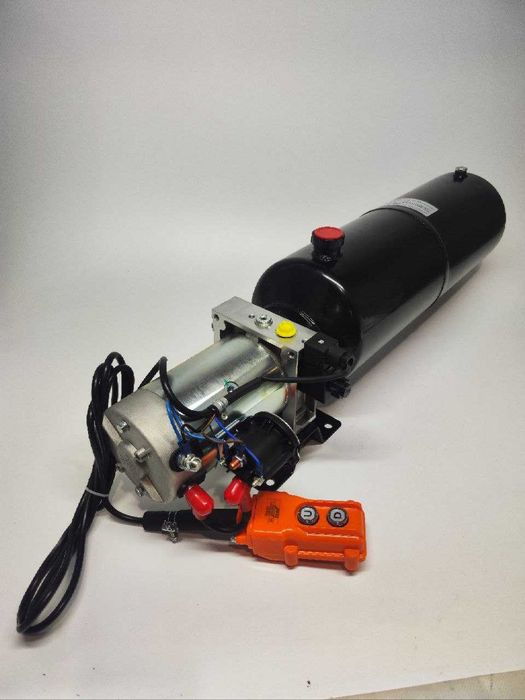 Маслостанція 12V для самоскидів, платформ, гідроциліндрів асортимент