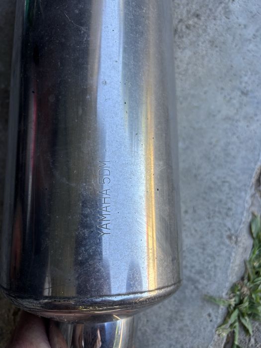 Panela de escape yamaha 5DM
