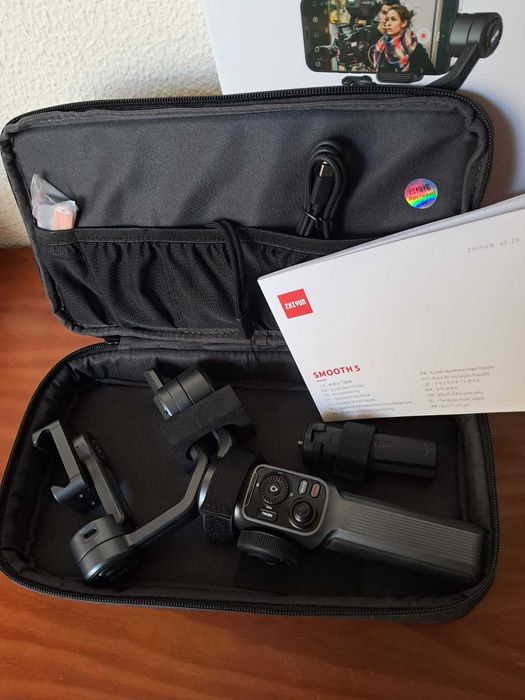 estabilizador zhiyun smooth5 - a filmagem perfeita com telemóvel