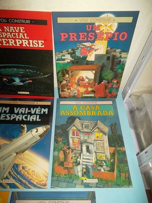 Coleção recortar & montar : "Vou Construir" - 3 volumes . Edinter