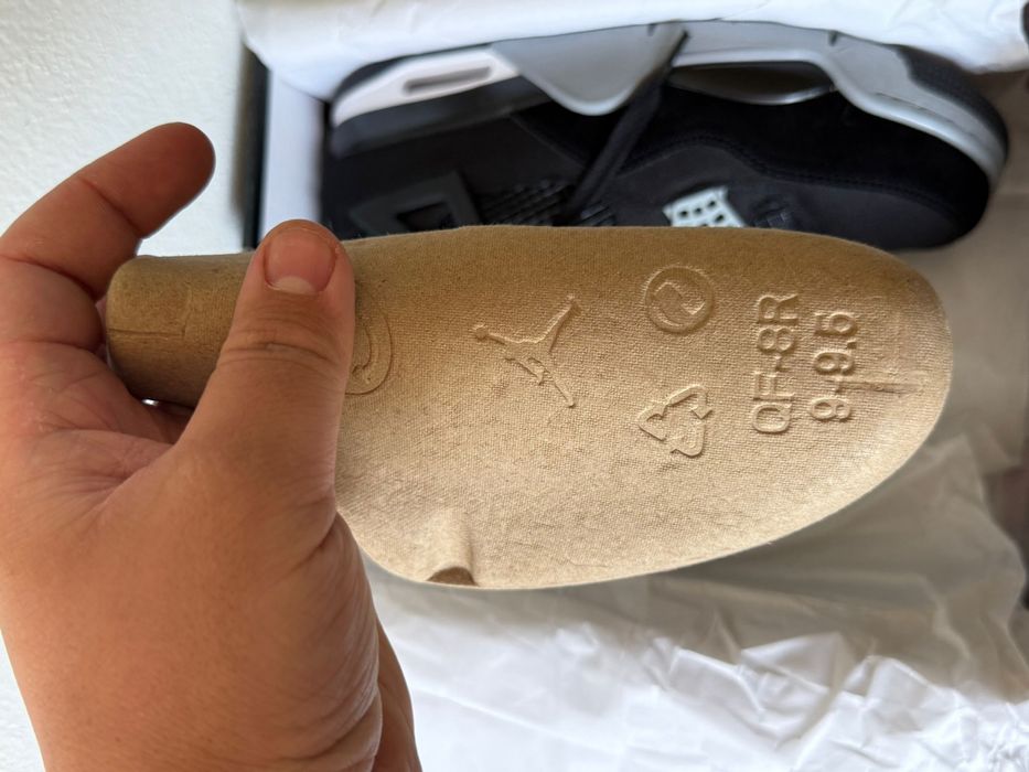 Jordan 4 “black canvas”