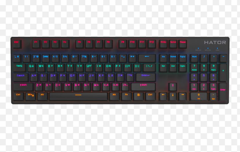 (б/у) Клавіатура Hator Starfall Rainbow Origin Blue (HTK-609‑BBG)