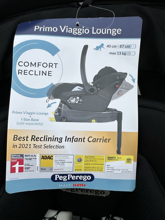 Автокрісло Peg Perego Primo Viaggio Lounge.