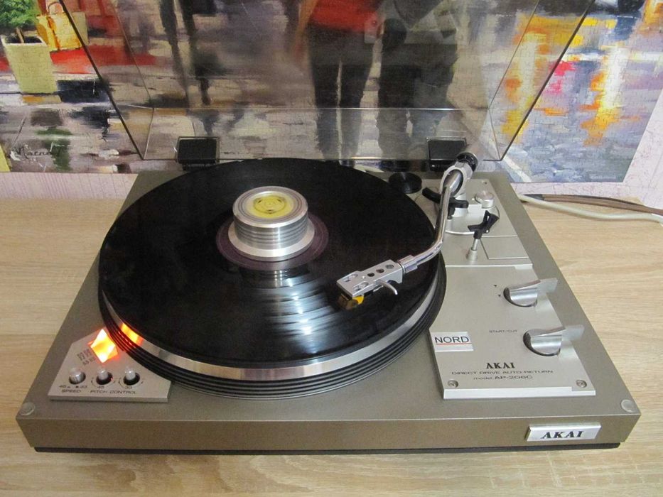 Виниловый Проигрыватель / Програвач - AKAI AP-206C HI-FI *Japan - TOP Model