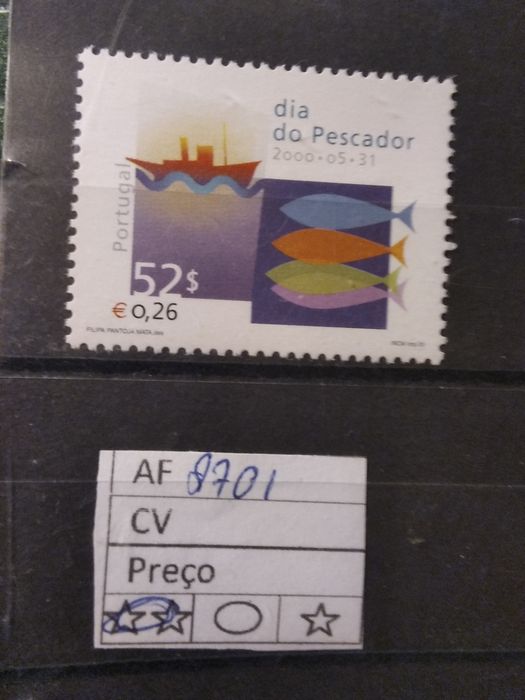 2000 Dia Do Pescador MNH **
