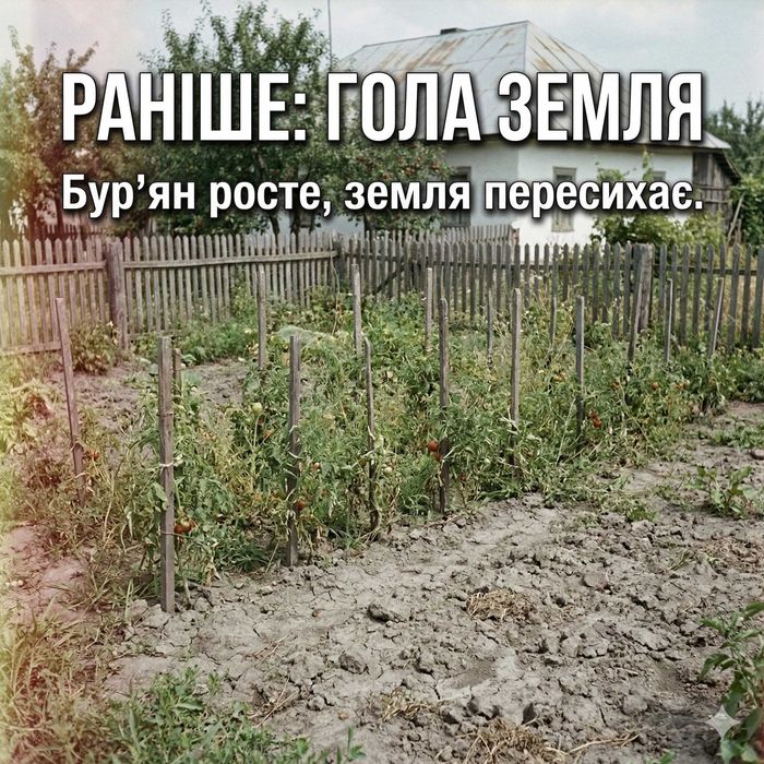 Чернозем, перегной, опилки, тирса — мульча для почвы