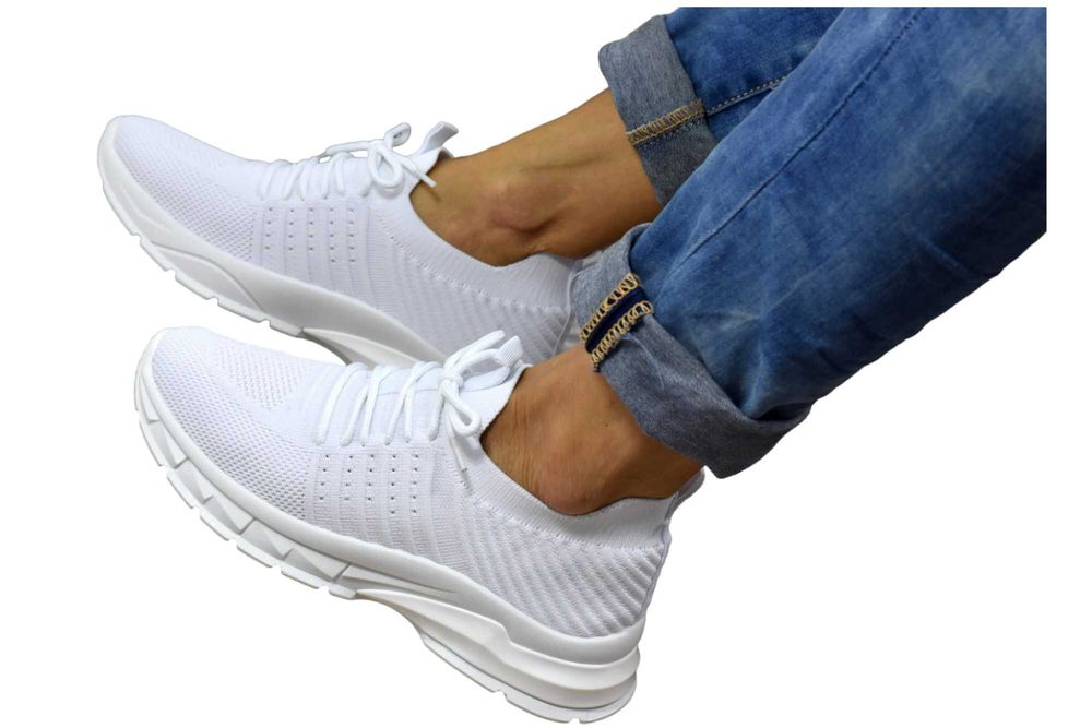 Buty Damskie Bardzo wygodne białe r. 36 Szybka  Szybka Wysyłka