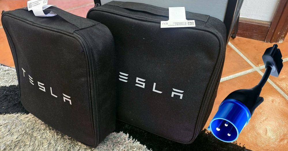 Carregador doméstico Tesla  com ou sem instalação tomada 32a