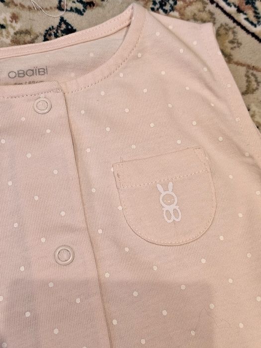 Ромпери пісочники нові 6-9 місяців дівчинка