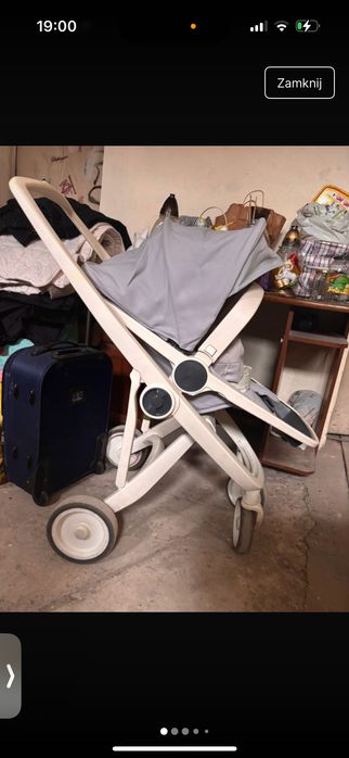 Wózek Greentom szary