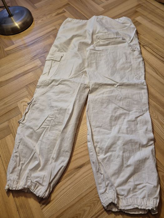 Spodnie bojówki cargo H&M rozm.152