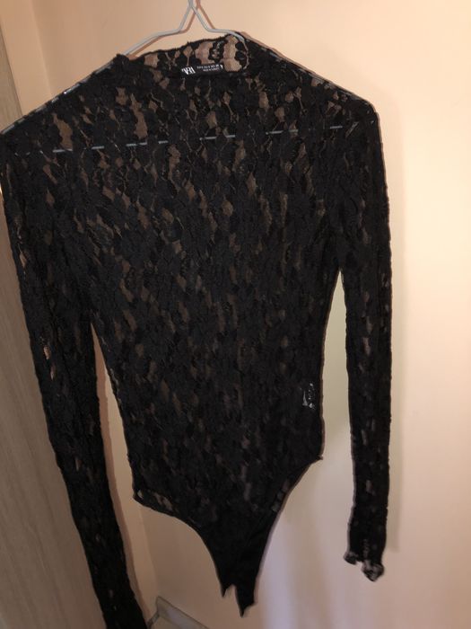 Кружевне боді Zara