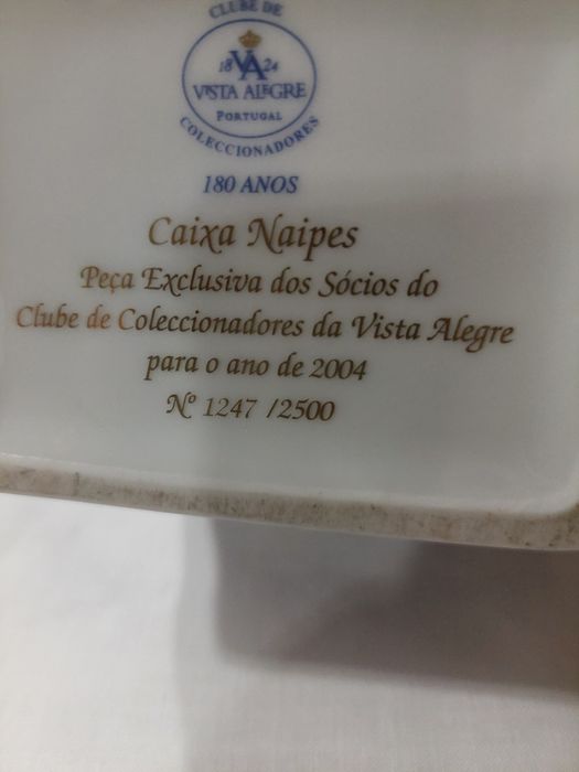 Caixa clube dos colecionadores