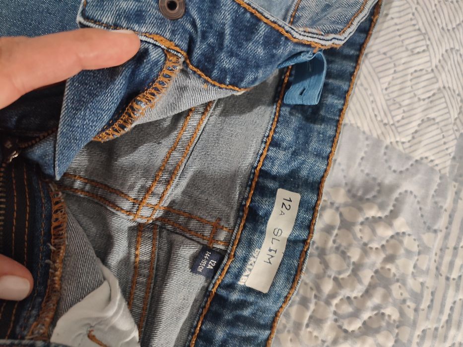 Calça ganga rapaz 12 anos