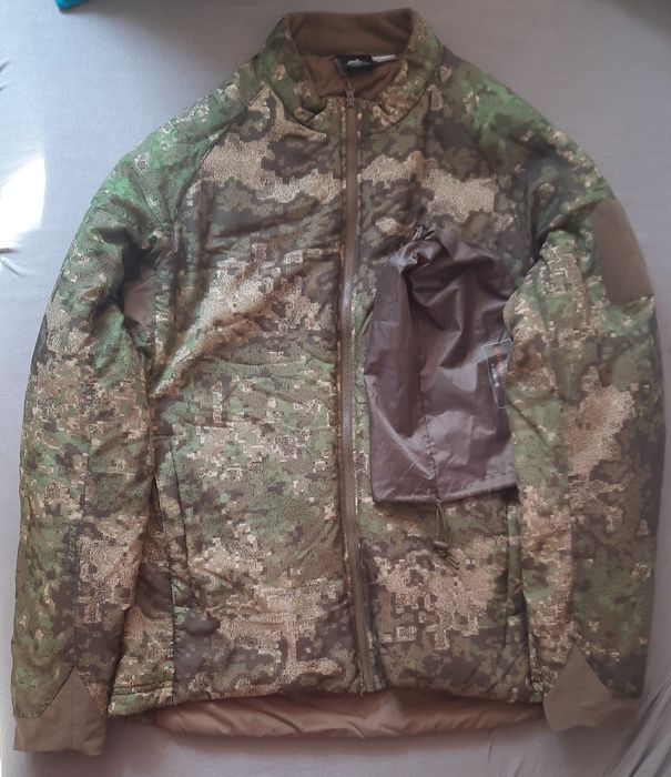 Kurtka Helikon-tex Wolfhound Climashield Apex - PenCott WildWood