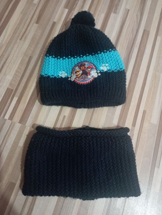 Czapka,komin komplet