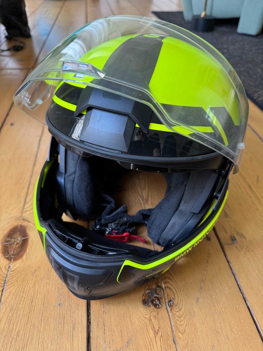 BMW System 7 Carbon Evo Capacete Modular (spectrum fluor)