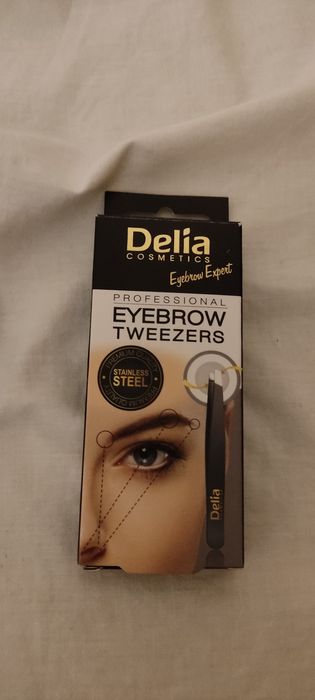 Pęseta do brwi delia