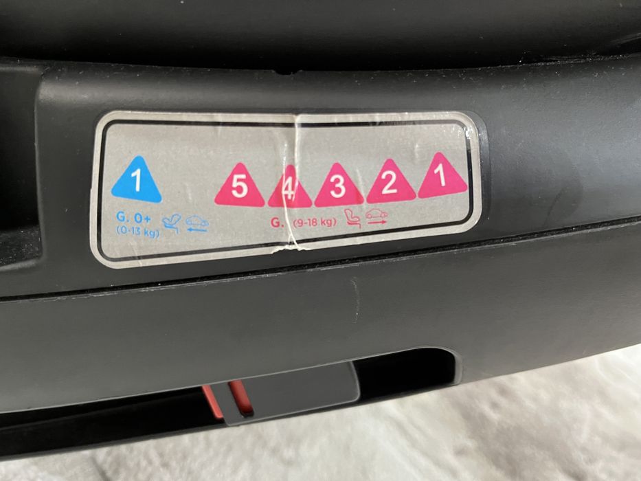 Cadeira Isofix rotativa 360 graus