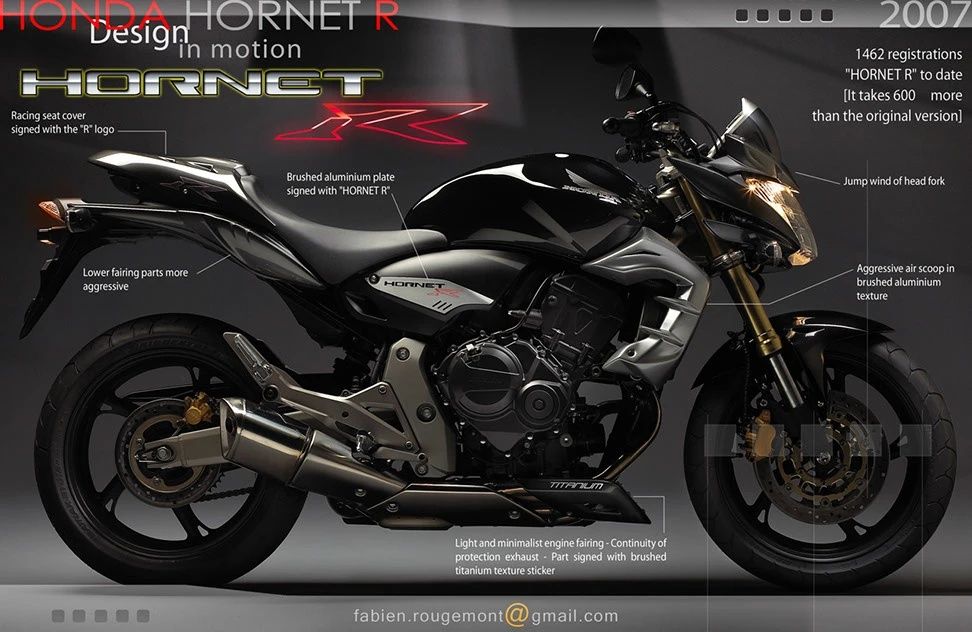 Honda CB 600 F HORNER R PC-41