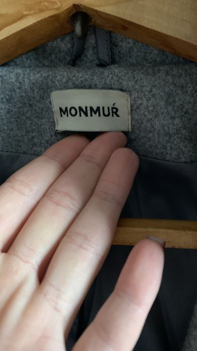 Пальто демісезонне, Monmur, сіре