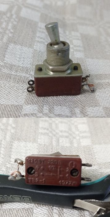 Тумблеры ТВ1-1, ТП1-2, ТВ2-1, MTA 106D