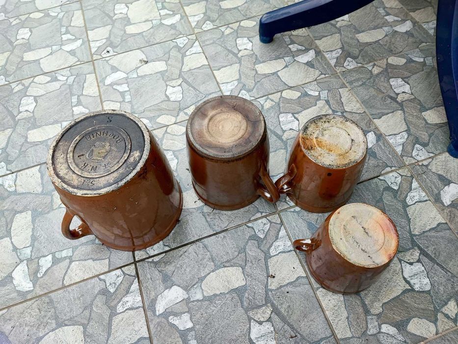 Stare gliniane garnki,garnek,Bochnia,cena za 1 szt