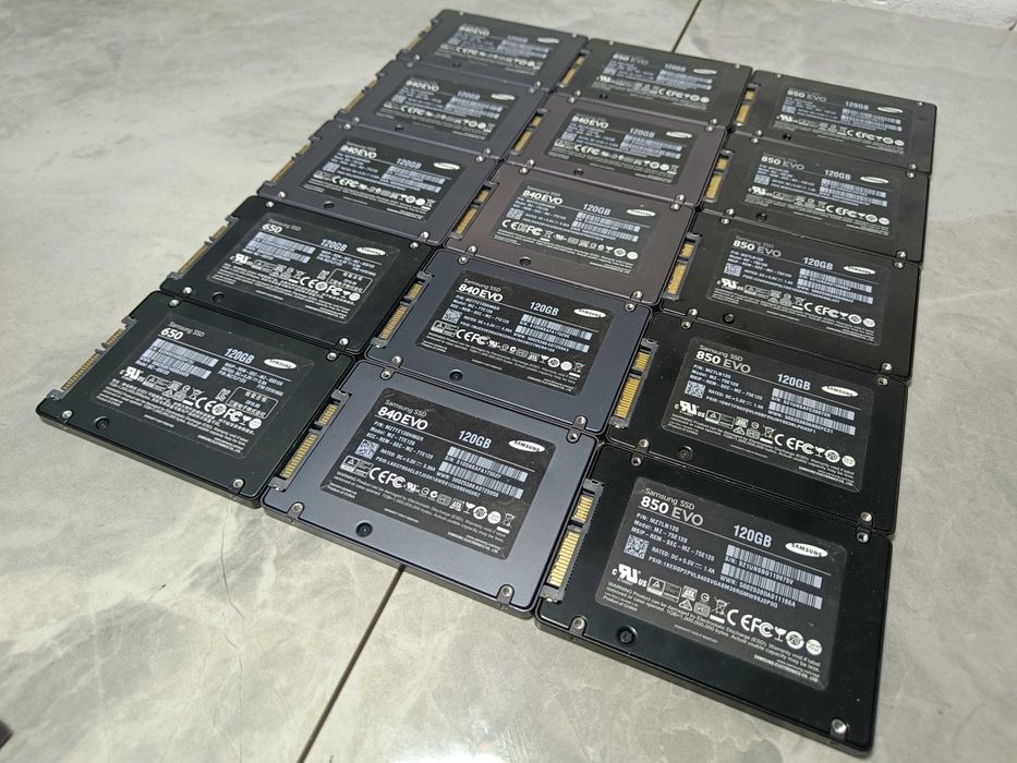 SSD диск ССД SAMSUNG 850 840 EVO 128GB у ВІДМІННОМУ РОБОЧОМУ СТАНІ!