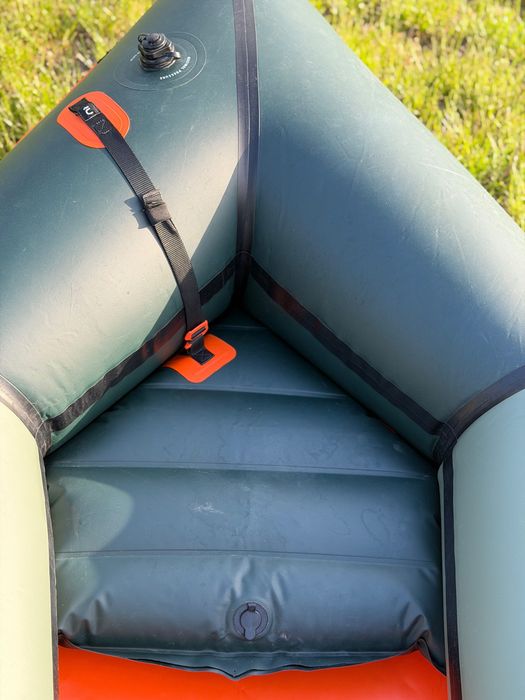 Packraft ponton kajak pneumatyczny TPU ITIWIT PR100 Decathlon + wiosło