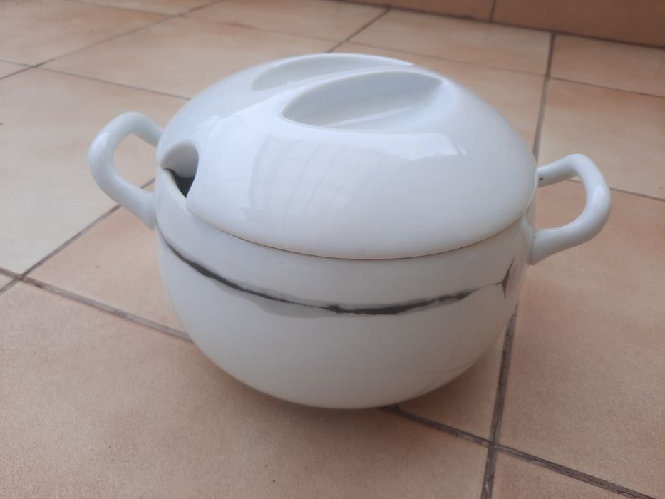 Waza do zupy i sosjerka PRL