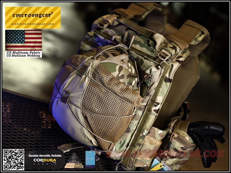 Підсумка на плитоноску з гідратором Emersongear LXB Style Bungee Pack