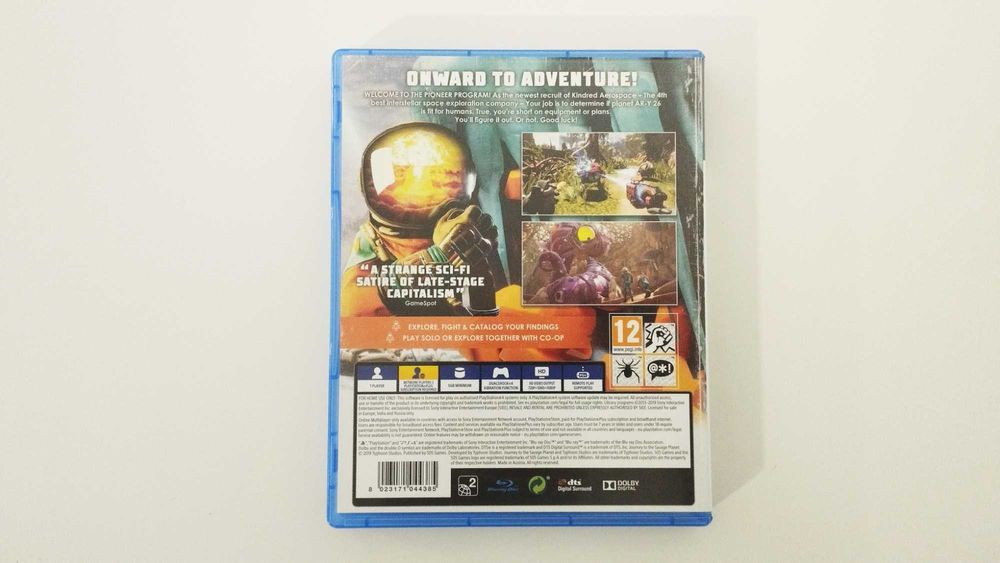 PS4 - Journey To The Savage Planet