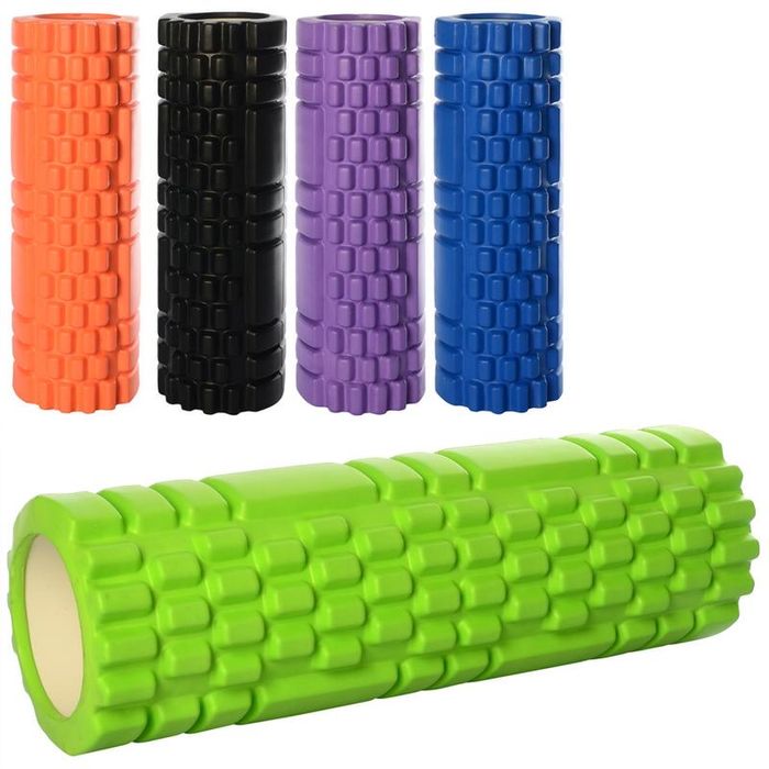 Масажний ролик, валик 33-45 см для спини, масажер