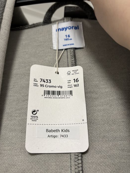 Sobretudo Mayoral NOVO