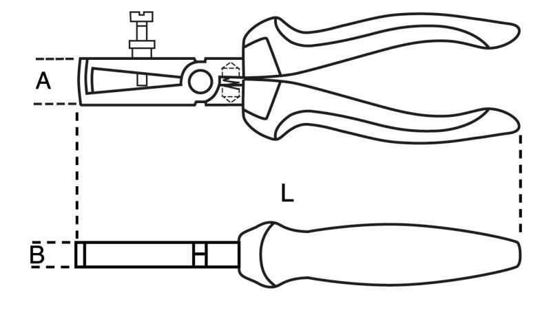 beta wire stripping pliers 51100047