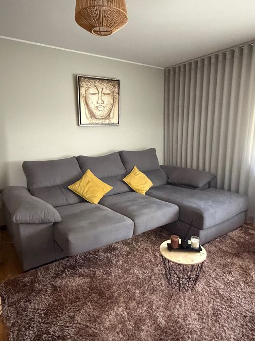 Sofá Chaise Loungue Extensível