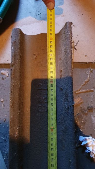 Рельс/рейка 1909 года. Раритет. Антикваріат