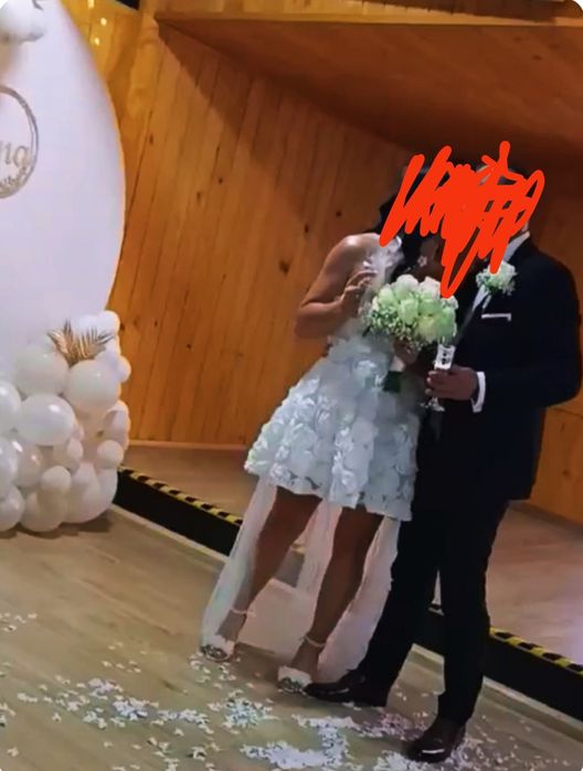 Sukienka ślubna prześliczna polecam rozmiar M