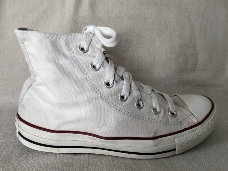 Białe Converse r. 38 24.5cm długie