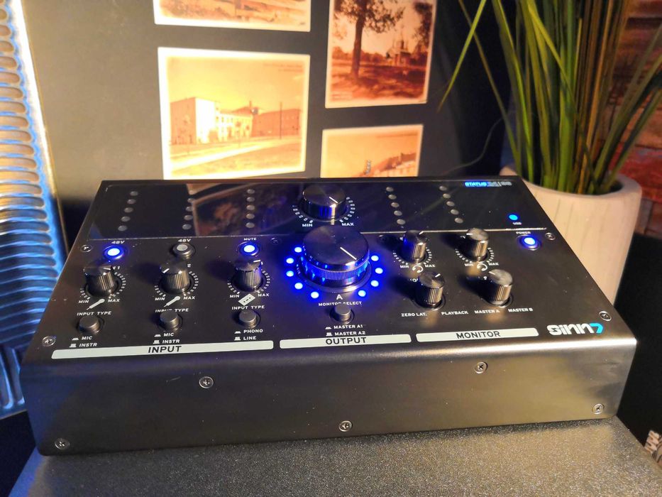 Interfejs audio Sinn7 Status USB, zewnętrzna karta dźwiękowa,